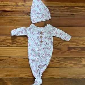 Caden Lane Newborn Gown